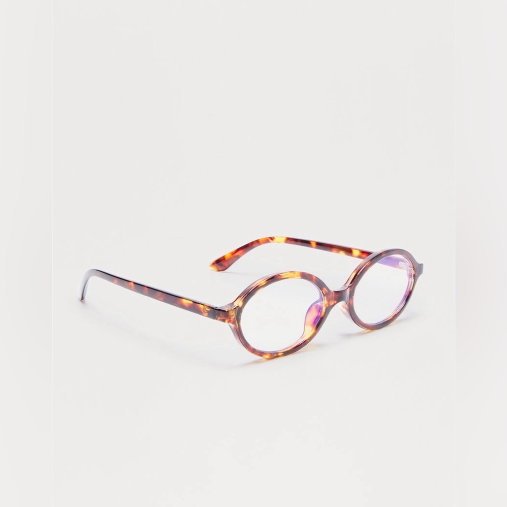 FASHION NOVA Tortoise Shell Women's Round Blue Light Glasses OS - Picture 2 of 7